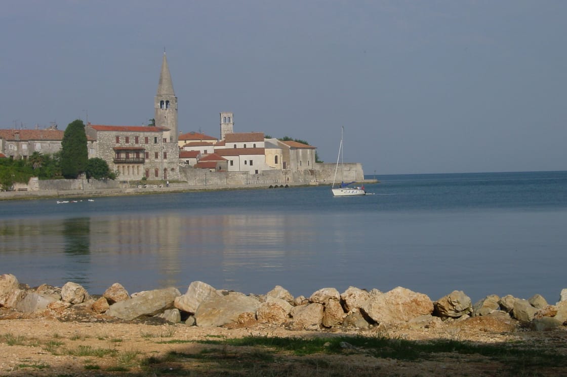 Altstadt von Poreč aus nördlicher Richtung